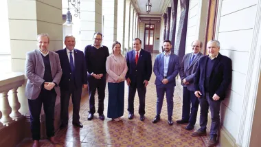 The Board of Directors of the Center for Learning on Evaluation and Results for Latin America and the Caribbean (CLEAR-LAC), together with officials from the World Bank Office in Chile, met with the highest representatives of Universidad Católica.
